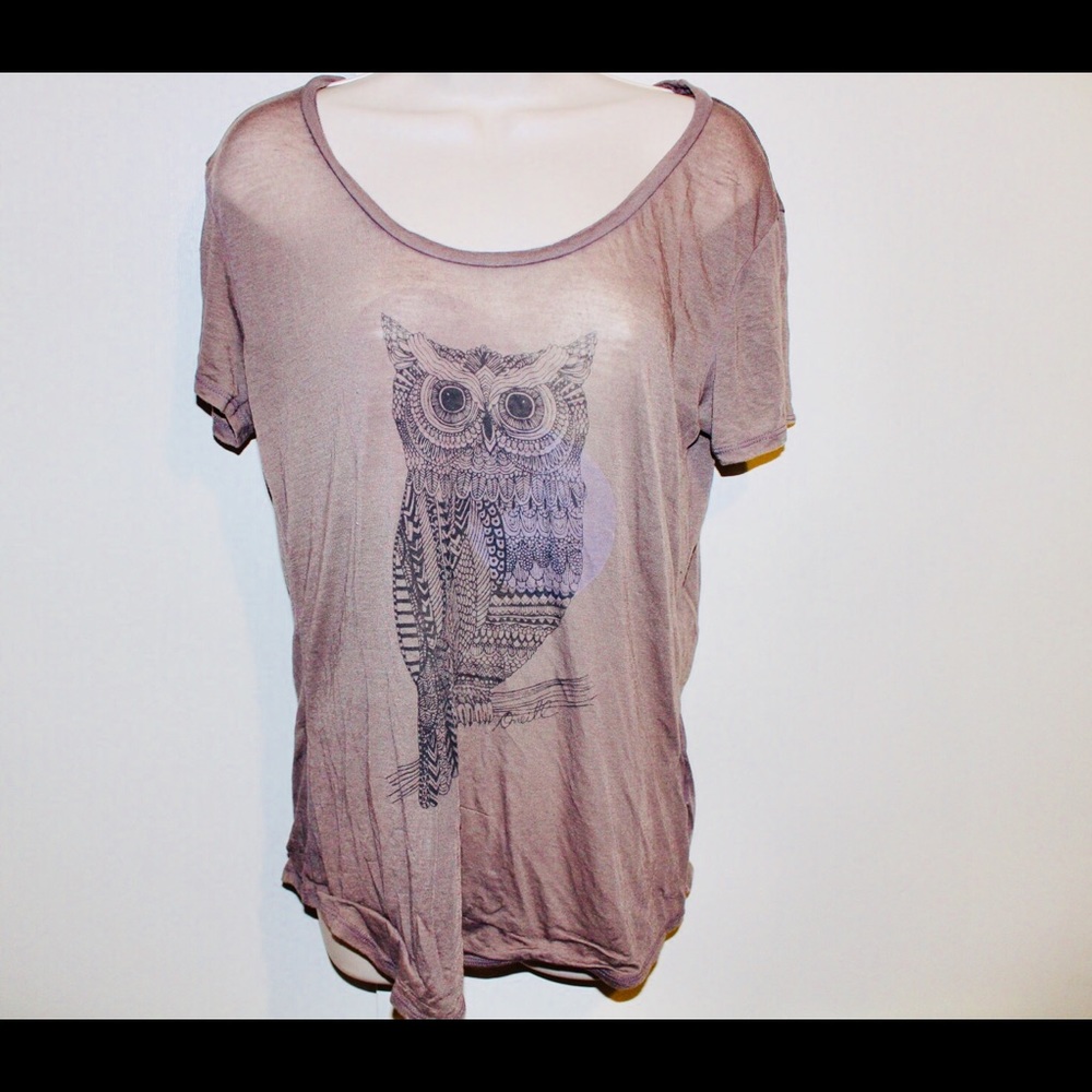 Brown owl short sleeve T-Shirt